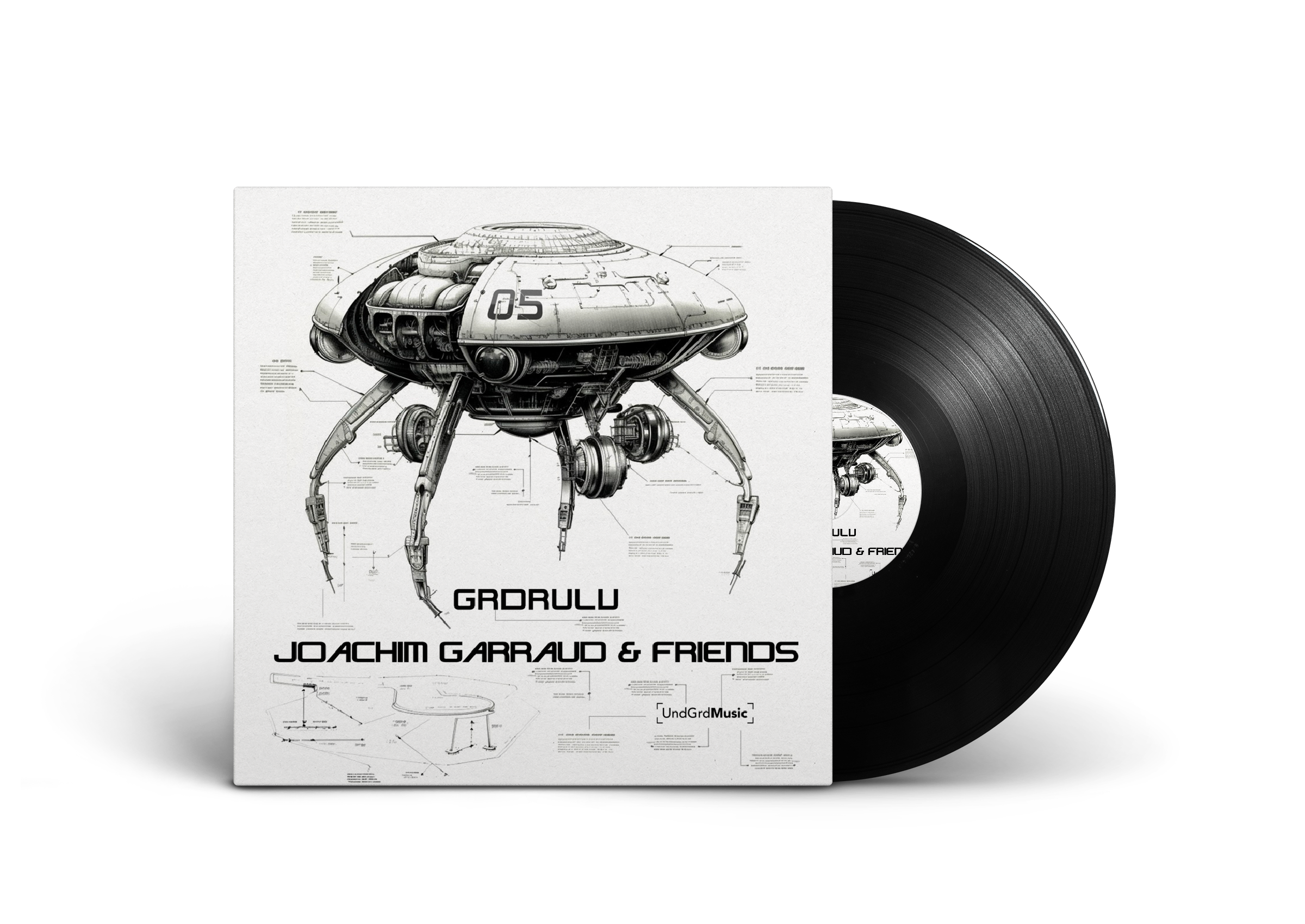 Cover art for GRDRULV by Paul Thenail